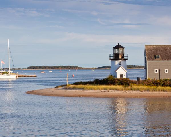 Een mooi uitzicht van Hyannis