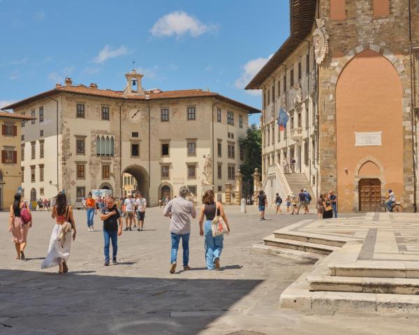 A beautiful view of Pisa.