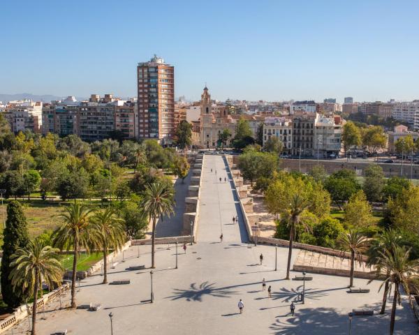 Vista espectacular de Valencia