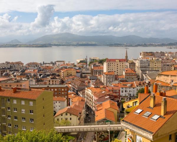 Una bellissima vista di Santander