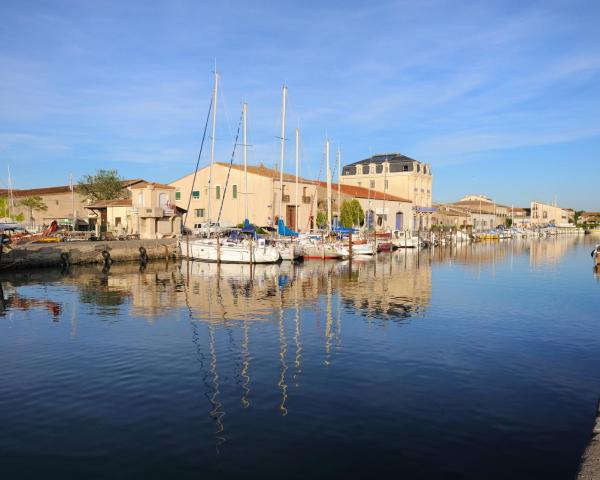 Vacker utsikt över Marseillan