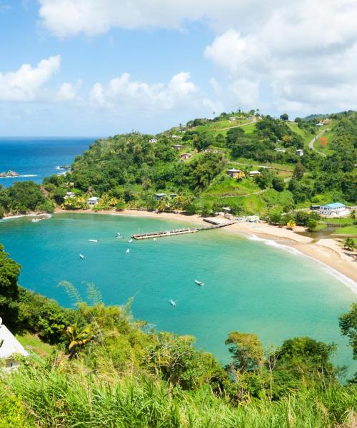 A beautiful view of Trinidad and Tobago.