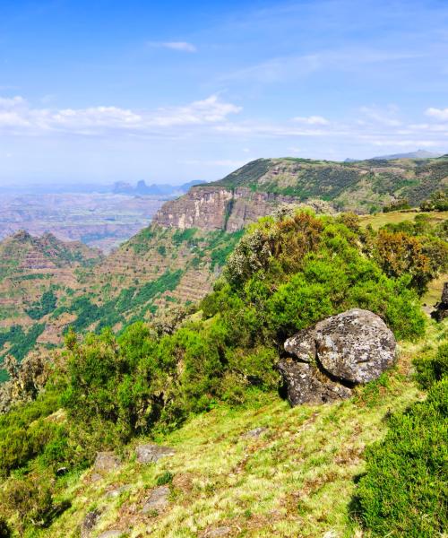 Pemandangan indah di Ethiopia