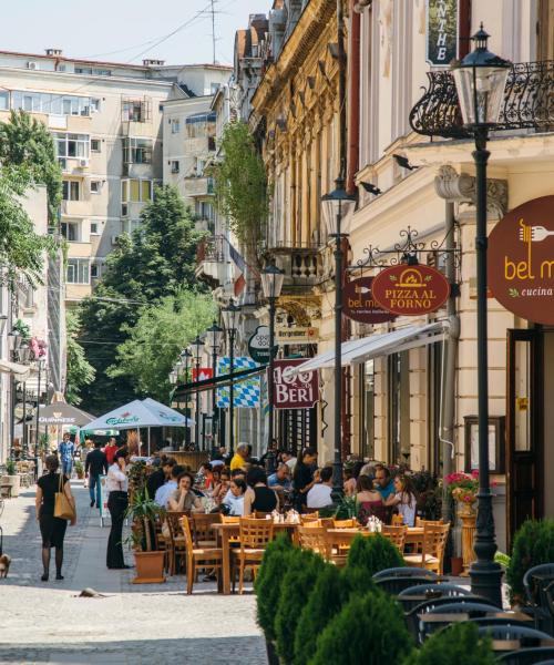 Område i Bucureşti hvor kundene våre liker å bo.