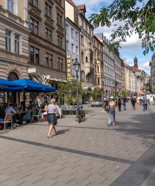 Område i München hvor kundene våre liker å bo.