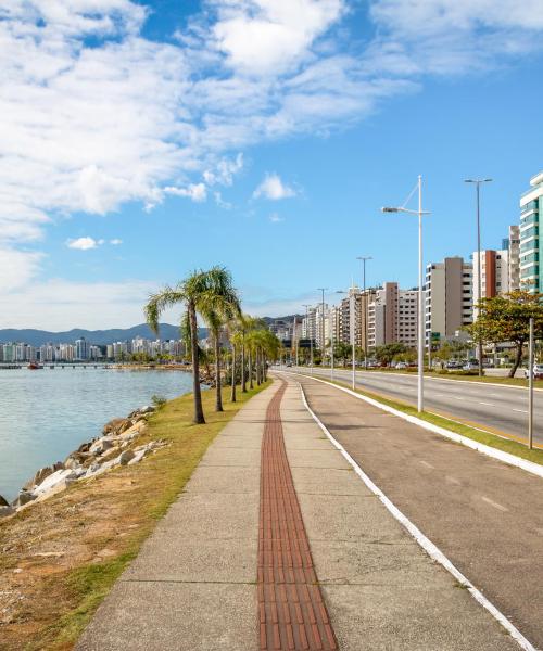 Zona de Florianópolis en la que prefieren quedarse nuestros clientes.