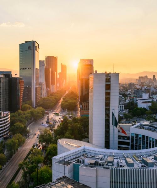 Et område af Mexico City vores kunder foretrækker at overnatte i. 