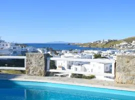 Amperian Mykonos Suites & Villas、ミコノス・シティのホテル