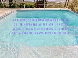 Porto-Vecchio में, होटल SWIM LODGE HOTEL Piscine privée ou Jacuzzi privé