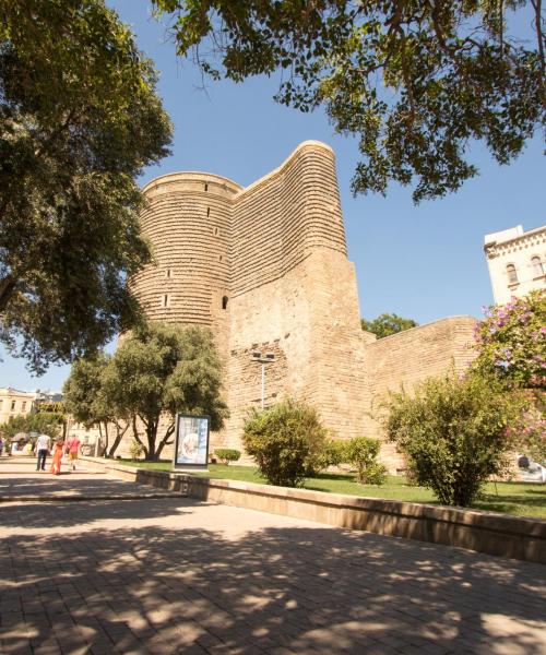 Baku egyik leglátogatottabb látványossága.