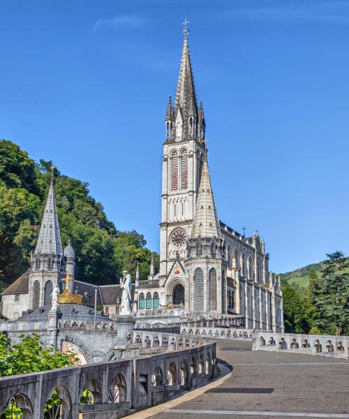 Um dos lugares mais visitados em Lourdes.