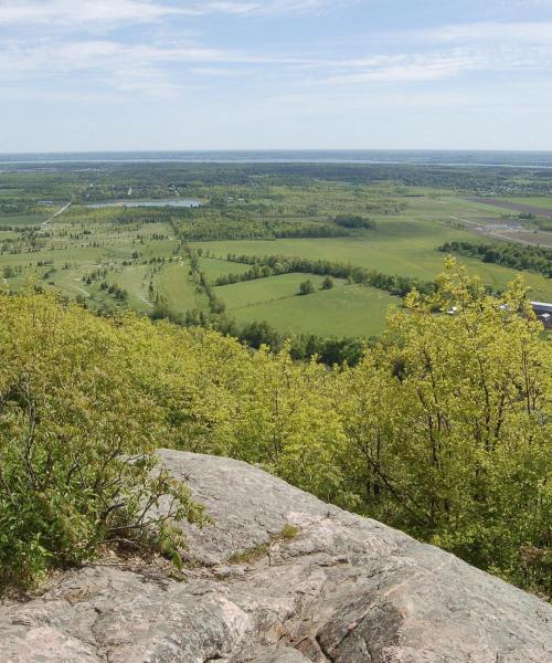 Gražus regiono Haliburton Highlands to the Ottawa Valley vaizdas