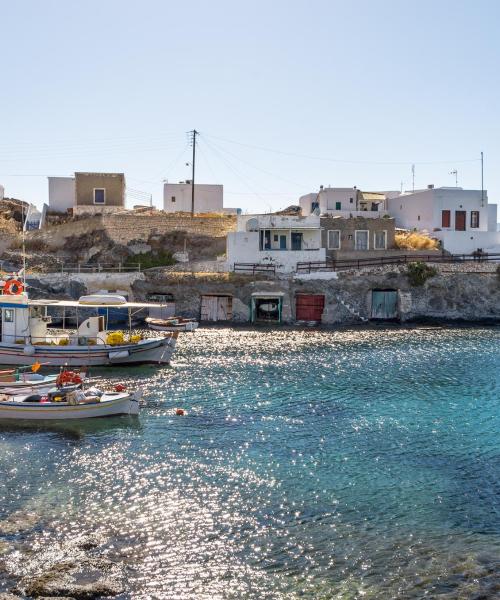 Krásny pohľad na región Kimolos Island