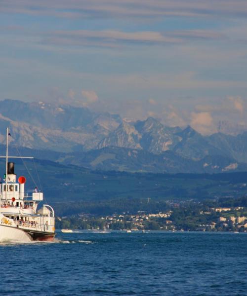 Cảnh đẹp ở Lake Zurich