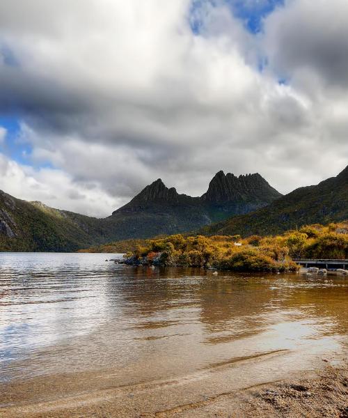 Gražus regiono Hobart Surrounds vaizdas