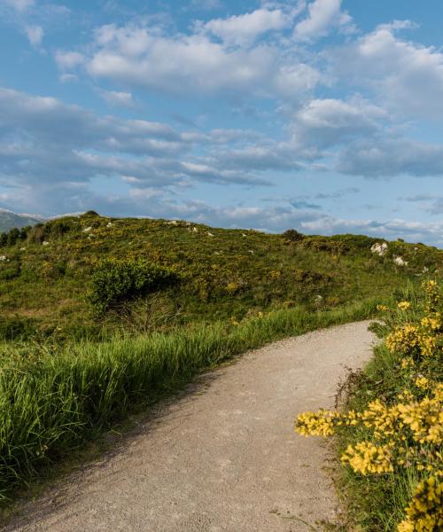 Una bellissima vista su: Camino North Route