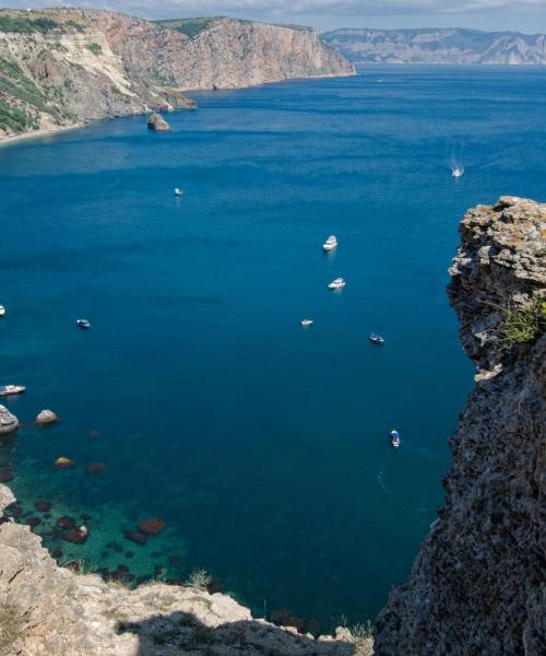 A beautiful view of Black Sea Coast Ukraine.