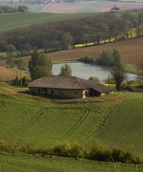 Krásny pohľad na región Tarn-et-Garonne