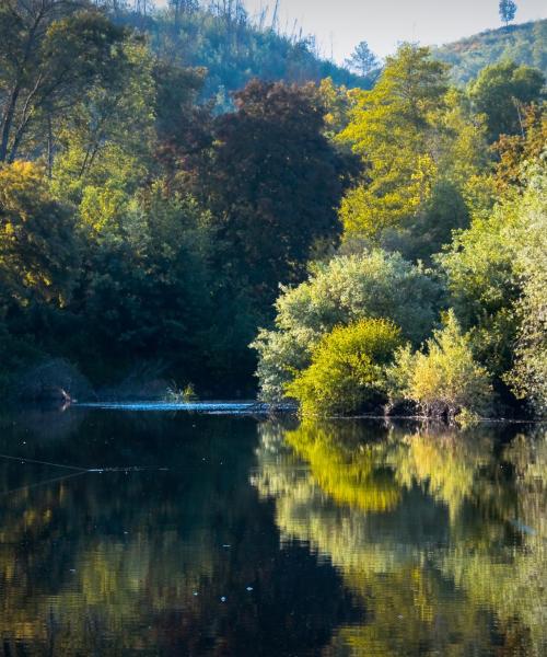 Piękny widok na region Beira Alta