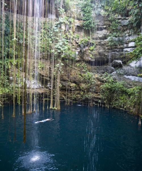 Pemandangan indah Yucatán