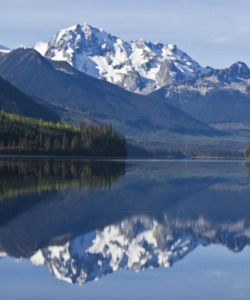 Una bella vista de Columbia Británica