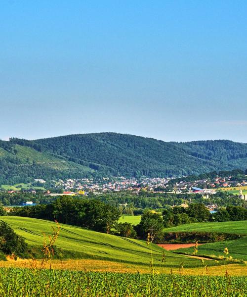 O imagine frumoasă din Weser Uplands