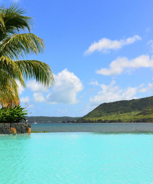 Ein schöner Blick auf die Region Mauritius Südküste