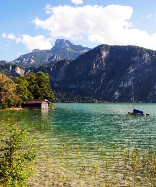 Gražus regiono Upper Austria vaizdas