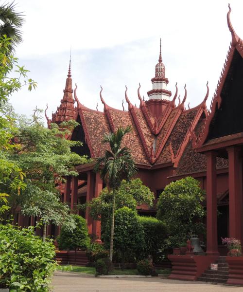 A beautiful view of Phnom Penh Municipality.