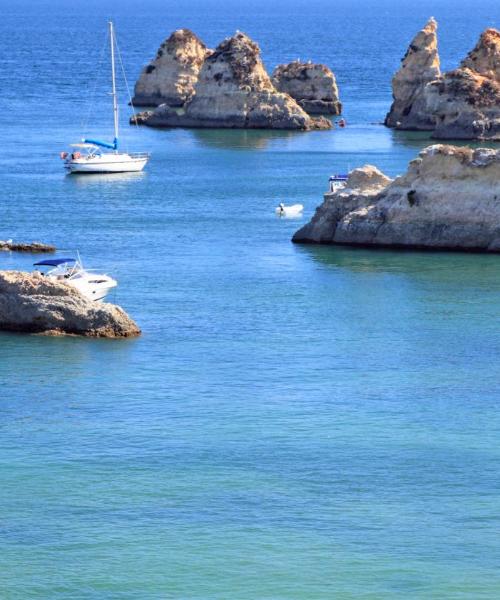 Una bonita panorámica de Algarve