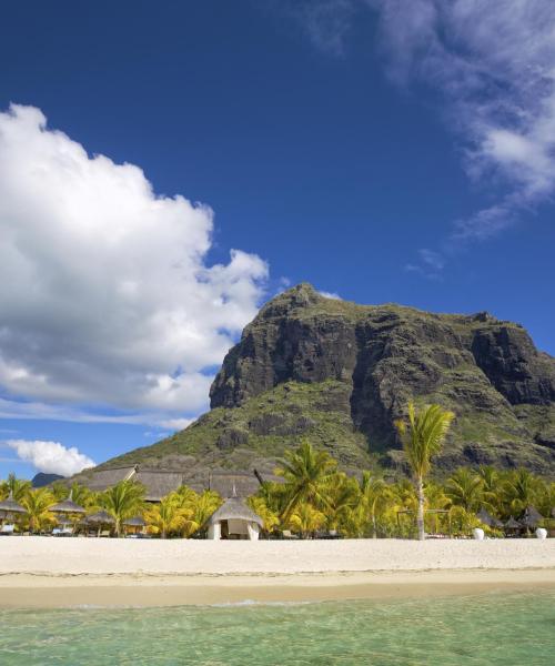 Una bellissima vista su: Mauritius Costa Ovest