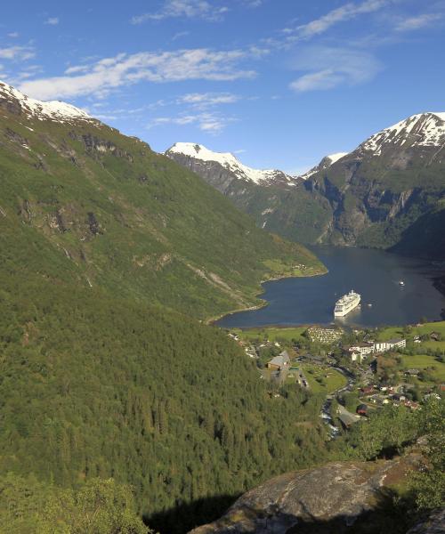 Uma bela vista de Møre og Romsdal