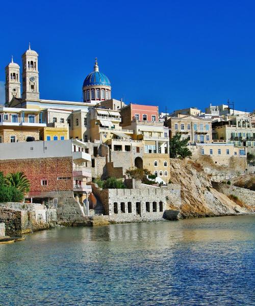 A beautiful view of Syros.