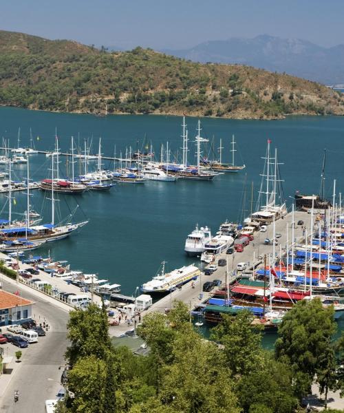 Uma bela vista de Fethiye Area