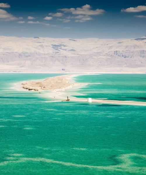 Čudovit pogled na regijo Dead Sea Jordan