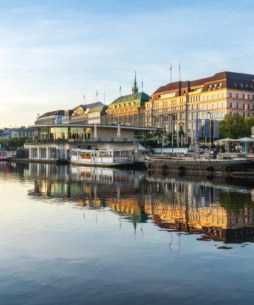 Ein schöner Blick auf die Region Hansestadt Hamburg