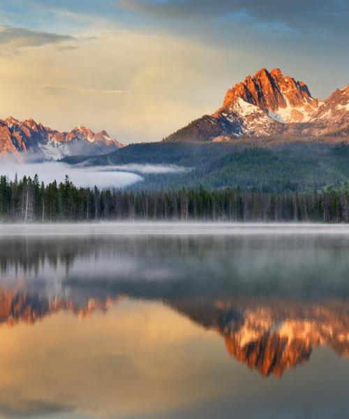 Piękny widok na region Idaho