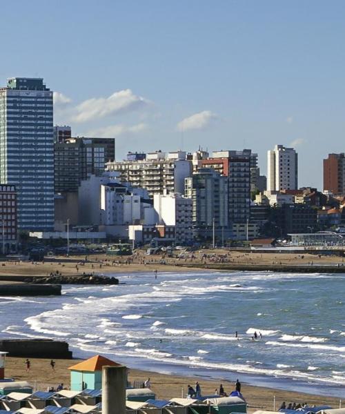 Et flott bilde av Den argentinske atlanterhavskysten