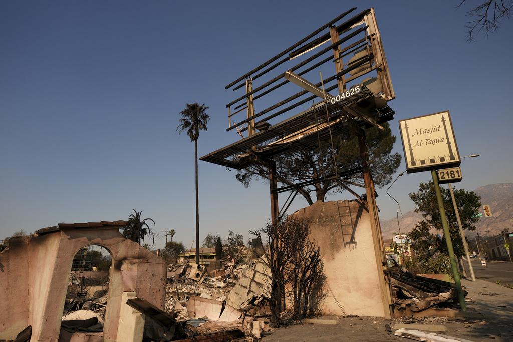 California fires have destroyed at least a dozen houses of worship