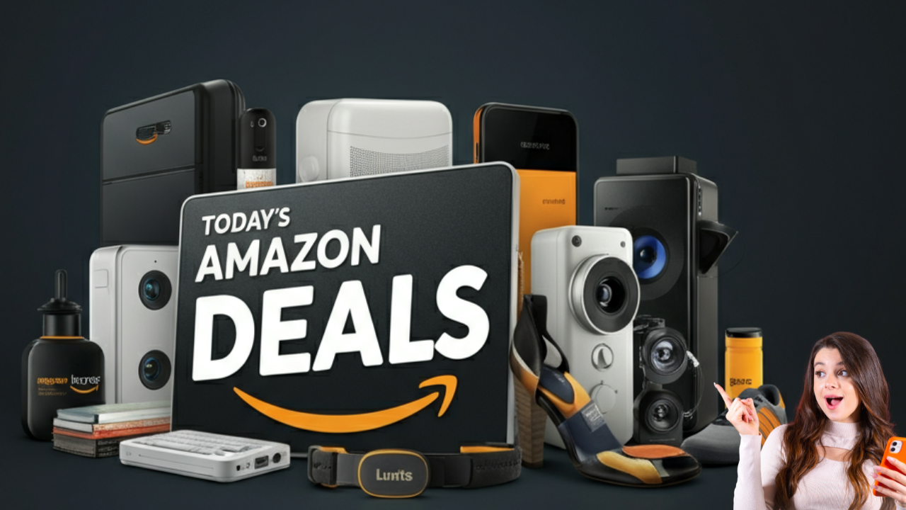 Amazon products with Today's Amazon Deals heading