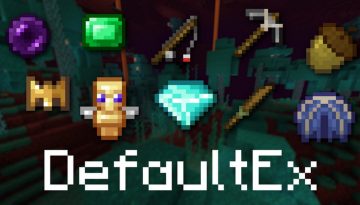 Default+ (DefaultEx) Resource Pack 1.19 / 1.18