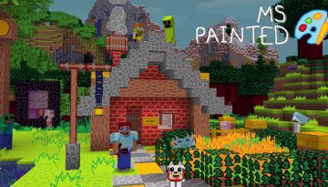 MS Painted Resource Pack 1.21 / 1.20