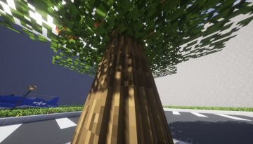 Round Trees Resource Pack 1.19 / 1.18