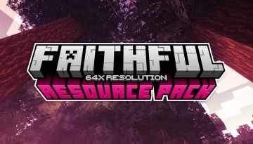 Faithful 64x Resource Pack 1.21 / 1.20