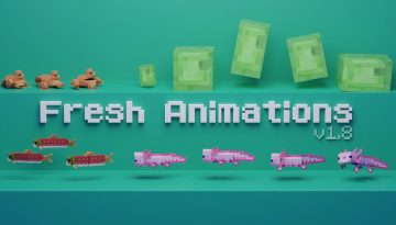 Fresh Animations Resource Pack 1.21 / 1.20