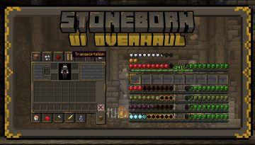 Stoneborn Resource Pack 1.21 / 1.20