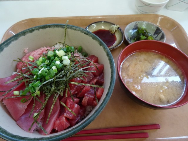 【工場グルメ】水産加工会社の敷地内にある「浜町食堂」がスゴい！ 500円でボリューム満点のマグロ丼が食べられるぞ