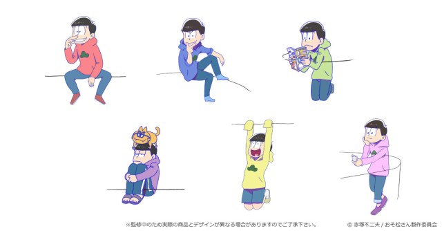 【速報】『おそ松さん』が早くもフチ子化キタァァァアアア！ 十四松やトッティがあなたのコップのフチに舞い降りる!!