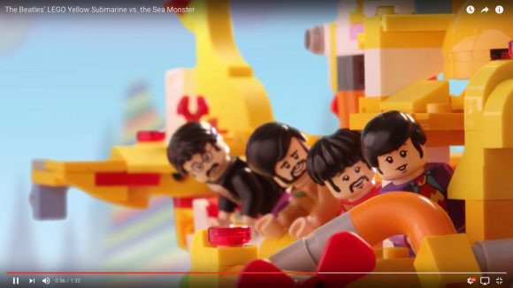 【動画あり】Amazonでも予約可能！ ビートルズ「イエロー・サブマリンのLEGOセット」が登場!!