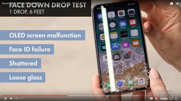 【悲報】iPhone Xは「最も壊れやすいiPhone」と海外で酷評される